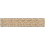 Buy Tablerunner Hessian Foil Foliage Silver