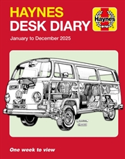 Buy Haynes 2025 Desk Diary : January To December 2025