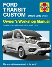 Buy Ford Transit Tourneo Custom 2018-2023 Diesel : Owners Workshop Manual - Now Includes Additional Onli