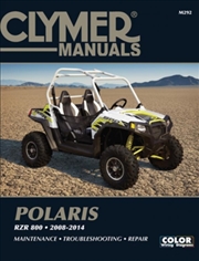 Buy Polaris Rzr 800 Side By Side Atv Utv (2008-2014) Service Repair Manual
