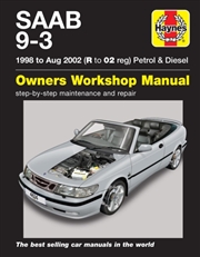 Buy Saab 9-3 Petrol & Diesel (98 - Aug 02) Haynes Repair Manual