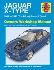 Buy Jaguar X Type Petrol & Diesel (01 - 11) Haynes Repair Manual