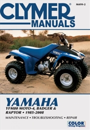 Buy Yamaha Yfm80 Moto-4, Badger And Raptor Atv (1985-2008) Service Repair Manual