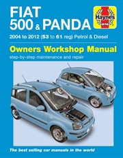 Buy Fiat 500 & Panda (04 - 12) Haynes Repair Manual