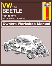 Buy Vw Beetle 1200 (54 - 77) Haynes Repair Manual