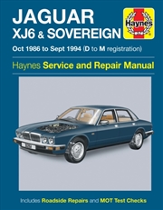 Buy Jaguar Xj6 & Sovereign (Oct 86 - Sept 94) Haynes Repair Manual