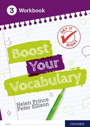 Buy Get It Right: Boost Your Vocabulary Workbook 3
