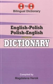 Buy English-Polish & Polish-English One-To-One Dictionary (Exam-Suitable)