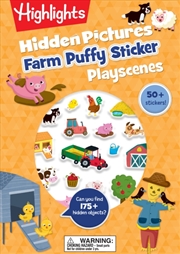 Buy Farm Hidden Pictures Puffy Sticker Playscenes