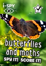 Buy I-Spy Butterflies And Moths : Spy It! Score It!