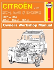 Buy Citroen 2Cv, Ami & Dyane (67 - 90) Haynes Repair Manual