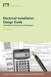 Buy Electrical Installation Design Guide : Calculations For Electricians And Designers