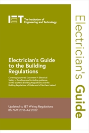 Buy Electrician's Guide To The Building Regulations
