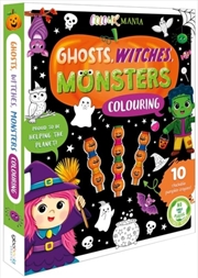 Buy Ghosts, Witches, Monsters Colouring