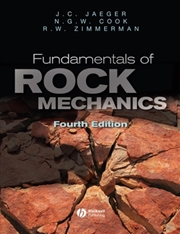 Buy Fundamentals Of Rock Mechanics
