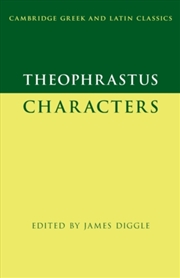 Buy Theophrastus: Characters