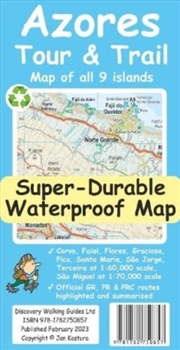 Buy Azores Tour & Trail Super-Durable Map (2nd Edition)