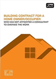 Buy Jct Building Contract For A Homeowner/Occupier Without Consultant