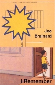 Buy Joe Brainard: I Remember