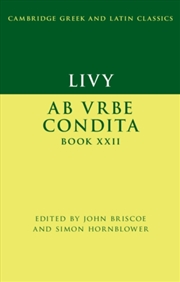 Buy Livy: Ab Urbe Condita Book Xxii