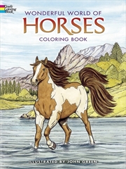 Buy Wonderful World Of Horses Coloring Book