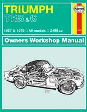 Buy Triumph Tr5 & Tr6 Owner's Workshop Manual