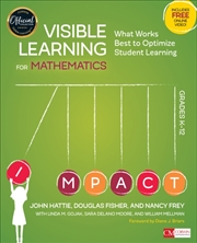 Buy Visible Learning For Mathematics, Grades K-12 : What Works Best To Optimize Student Learning
