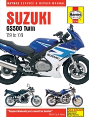 Buy Suzuki Gs500 Twin (89 - 08) Haynes Repair Manual