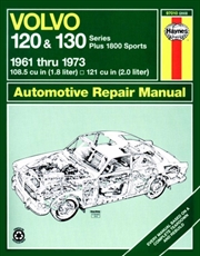 Buy Volvo 120 & 130 Series (And P1800) (61 - 73) Haynes Repair Manual