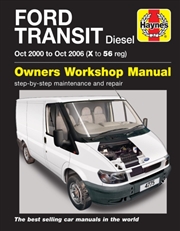Buy Ford Transit Diesel (Oct 00 - Oct 06) Haynes Repair Manual