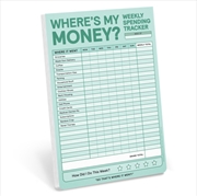 Buy Knock Knock Where's My Money Weekly Budget Tracker Pad (Pastel Version)