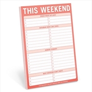 Buy Knock Knock This Weekend Pad