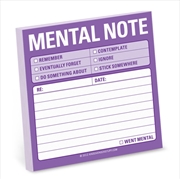 Buy Knock Knock Sticky: Mental Note