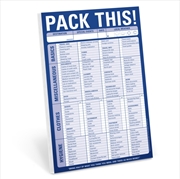 Buy Knock Knock Pack This! Pad