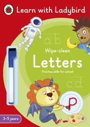 Buy Letters: A Learn With Ladybird Wipe-Clean Activity Book 3-5 Years : Ideal For Home Learning (Eyfs)