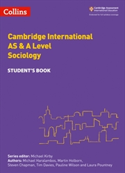Buy Cambridge International As & A Level Sociology Student's Book