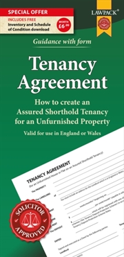 Buy Unfurnished Tenancy Agreement Form Pack : How To Create A Tenancy Agreement For An Unfurnished House