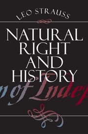 Buy Natural Right And History