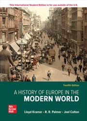 Buy Ise A History Of Europe In The Modern World