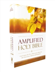 Buy Amplified Outreach Bible, Paperback : Capture The Full Meaning Behind The Original Greek And Hebrew
