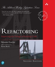 Buy Refactoring : Improving The Design Of Existing Code