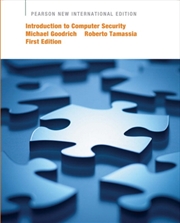 Buy Introduction To Computer Security : Pearson New International Edition