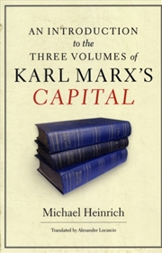 Buy An Introduction To The Three Volumes Of Karl Marx's Capital