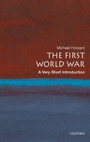 Buy The First World War : A Very Short Introduction