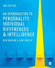 Buy An Introduction To Personality, Individual Differences And Intelligence