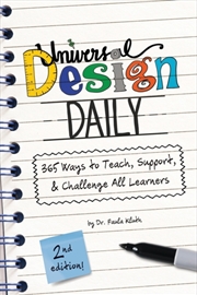 Buy Universal Design Daily : 365 Ways To Teach, Support, & Challenge All Learners