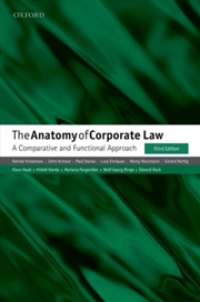Buy The Anatomy Of Corporate Law : A Comparative And Functional Approach