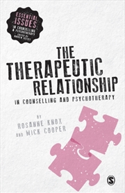 Buy The Therapeutic Relationship In Counselling And Psychotherapy