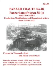Buy Panzer Tracts No.18: Panzerkampfwagen 38(T)
