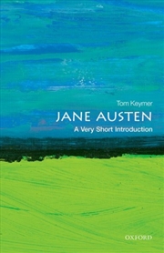 Buy Jane Austen : A Very Short Introduction